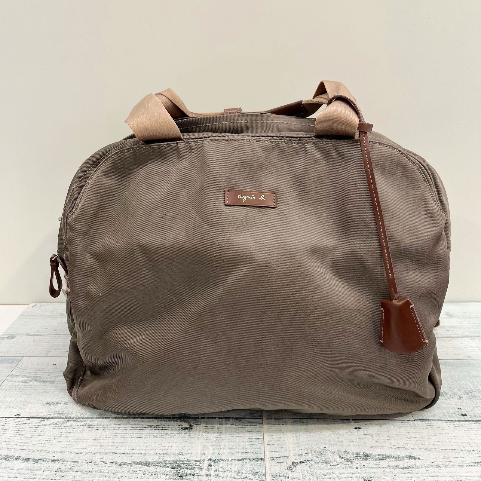 agnes b. VOYAGE アニエスベー ボヤージュ 2way ショルダー ボストン