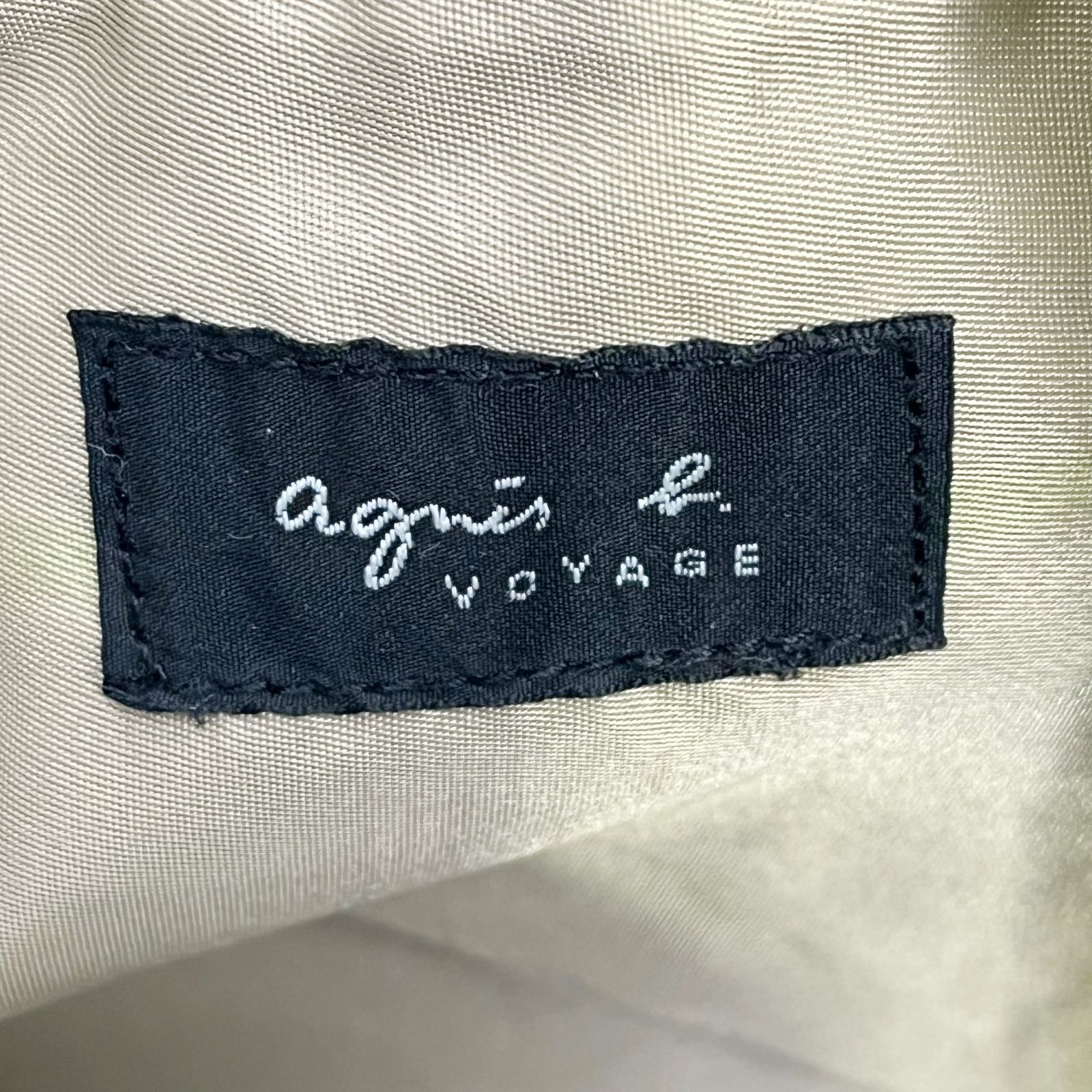 agnes b. VOYAGE アニエスベー ボヤージュ 2way ショルダー ボストン