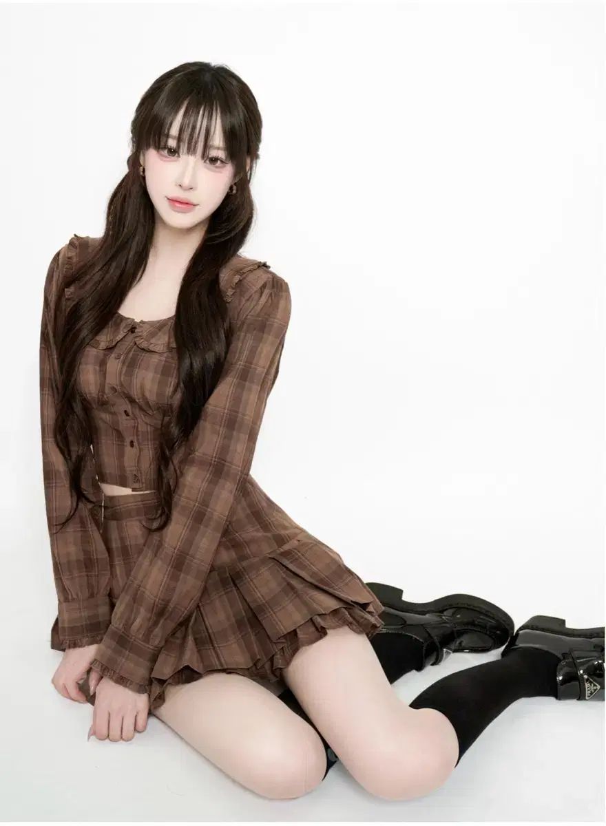 バニーアンドドール キャンディ ドール セットアップ ブラウン