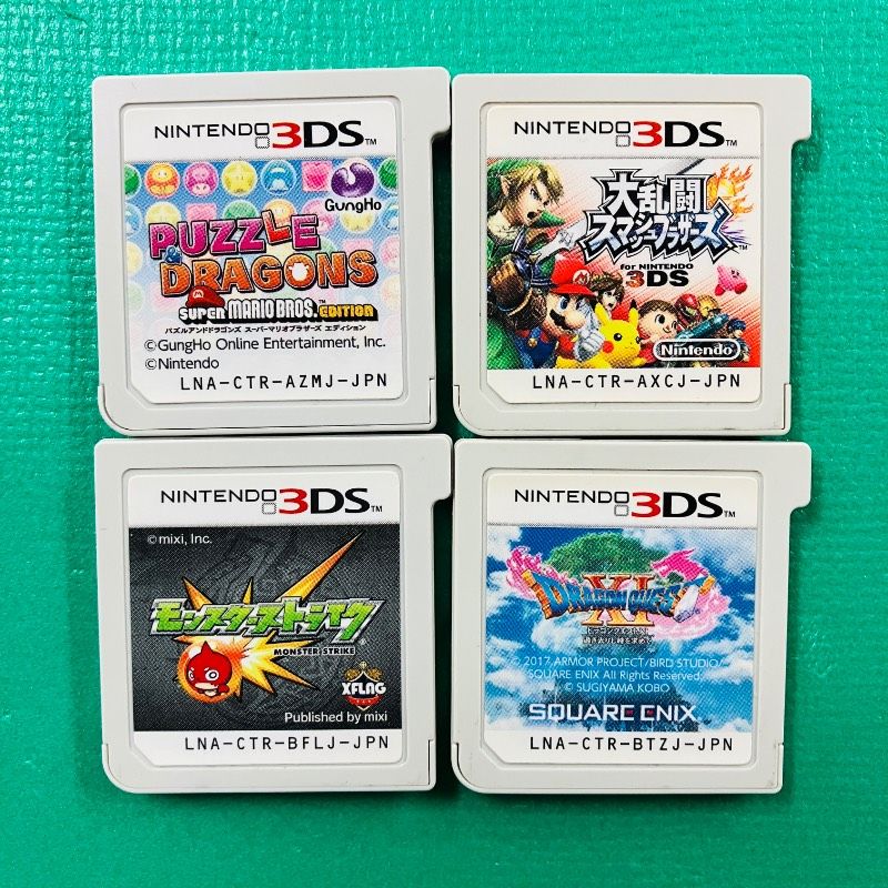4点セット】【1点カードあり】3DS パズル&ドラゴンズ スーパーマリオ
