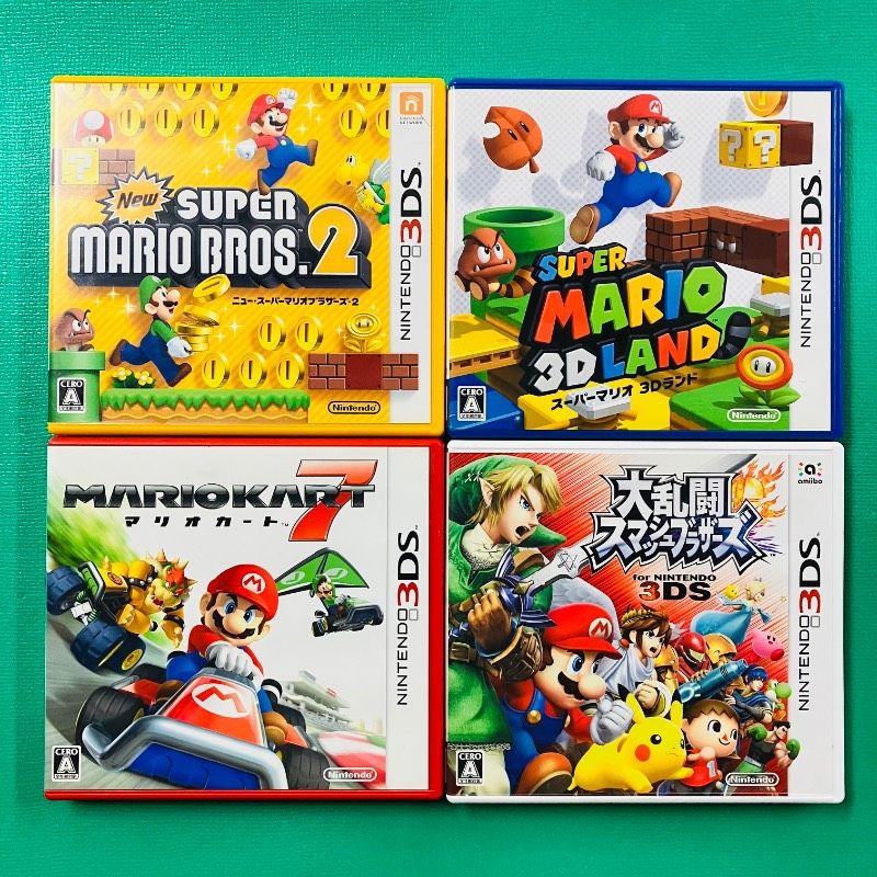4点セット】3DS New スーパーマリオブラザーズ 2 スーパーマリオ 3D