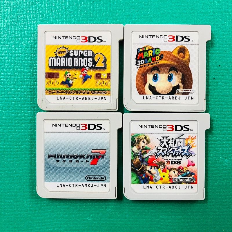 4点セット】3DS New スーパーマリオブラザーズ 2 スーパーマリオ 3D