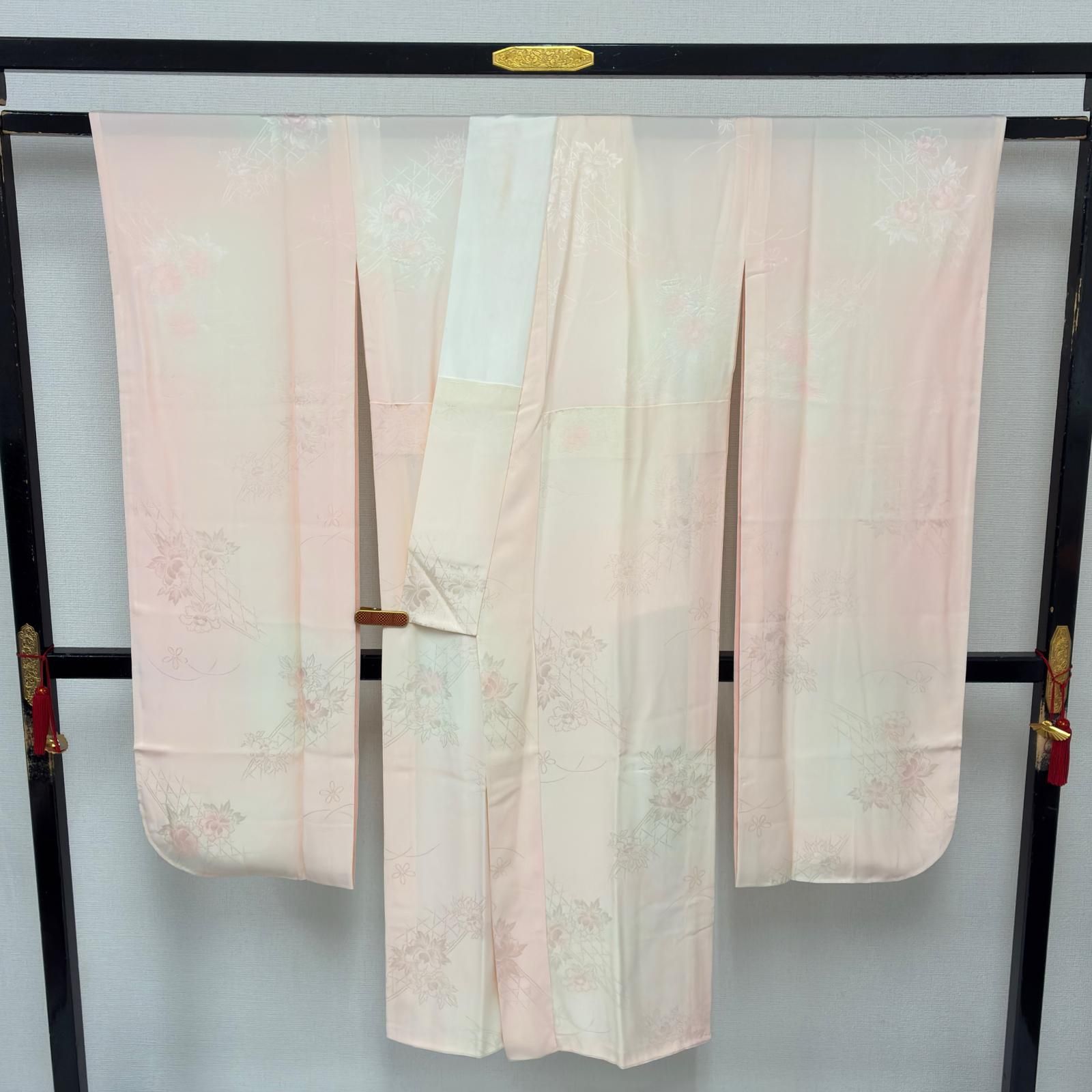 振袖 長襦袢 正絹 暈し染め 花草 MK-9397 - メルカリ
