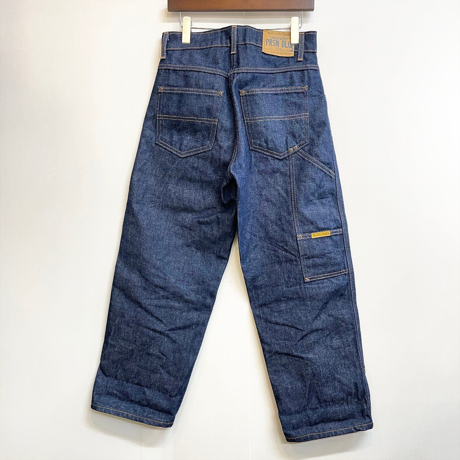 PRISON BLUES Double Knee Work Jeans プリズンブルース ダブルニー 