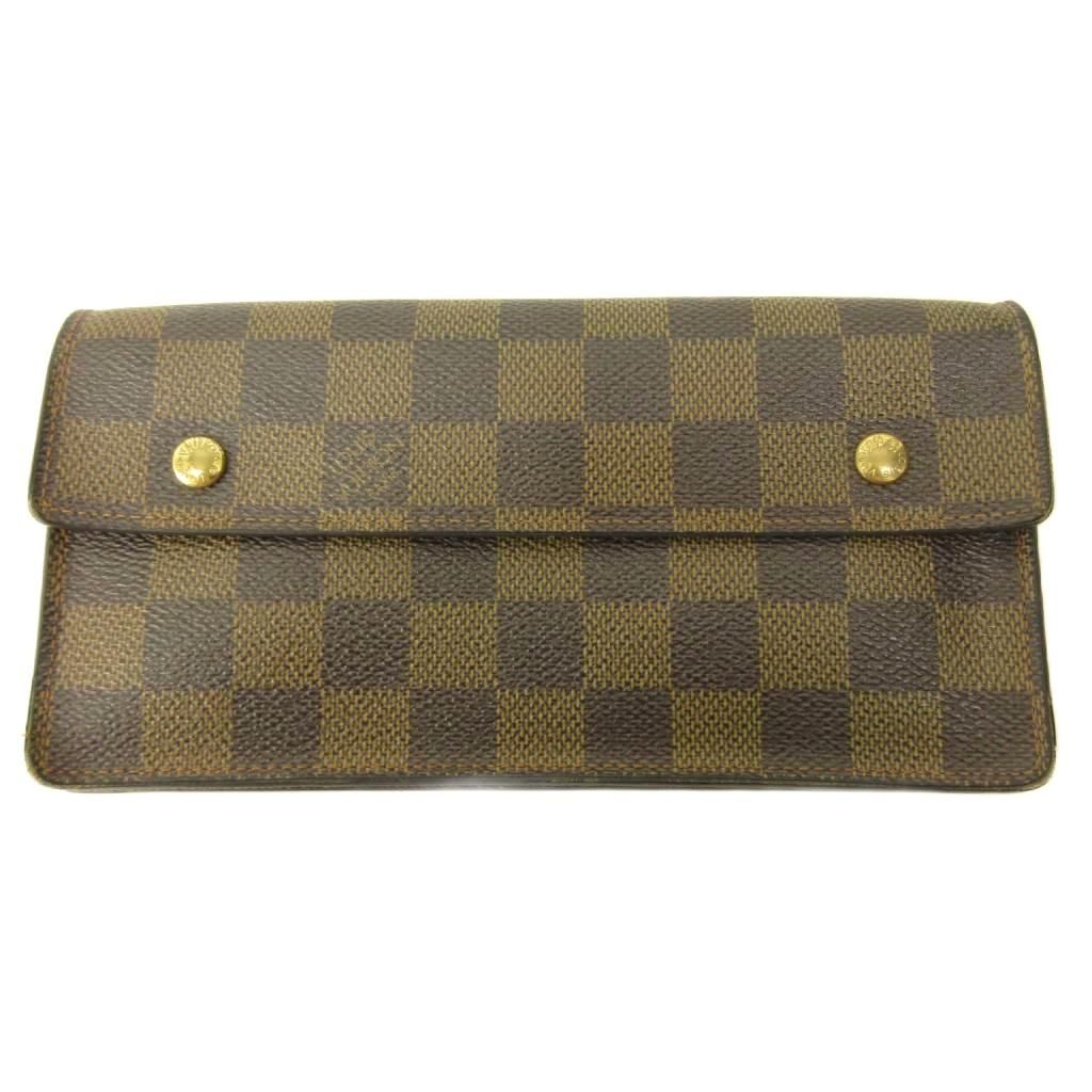 ルイヴィトン LOUIS VUITTON ダミエ ポルトフォイユアコルディオン 長