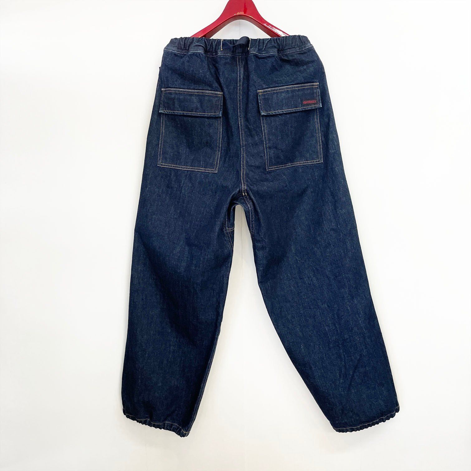 メンズ GRAMICCI × BEAMS WIDE DENIM CLIMBING PANTS グラミチ 