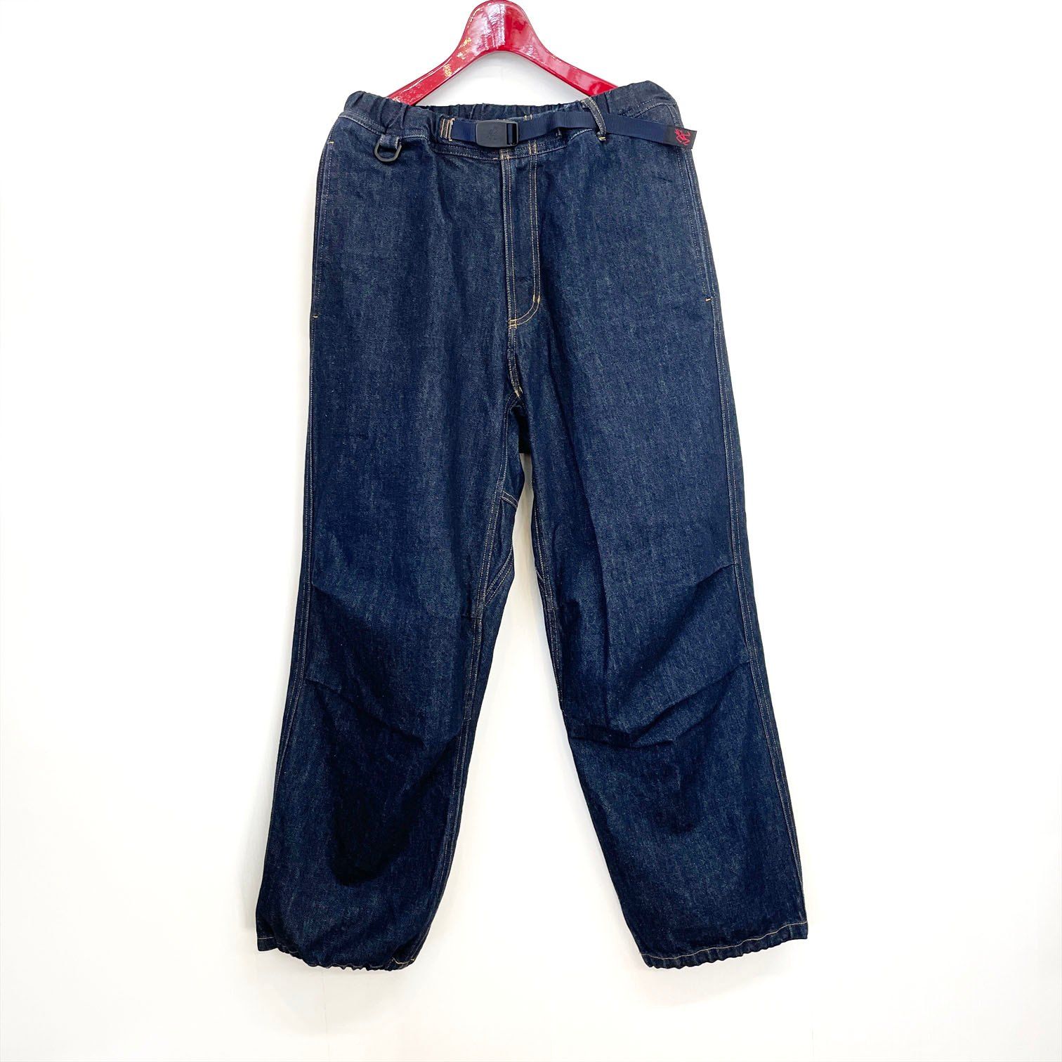 メンズ GRAMICCI × BEAMS WIDE DENIM CLIMBING PANTS グラミチ 