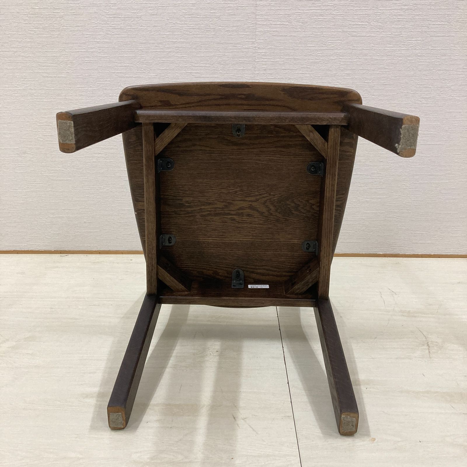 【浜本工芸】オーク材　ダイニングチェア　椅子　2脚セット　天然木　B 浜本工芸】オーク材 ダイニングチェア 椅子 2脚セット 天然木 - メルカリ