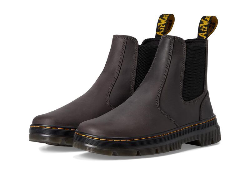ドクターマーチン メンズ シューズ ブーツ・レインブーツ Dr Martens Embury Gunmetal ガンメタル