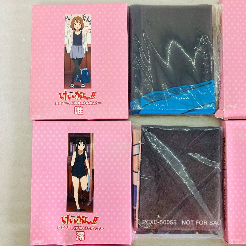 7点セット】【中身未開封品】 けいおん!! 描き下ろし等身大布ポスター