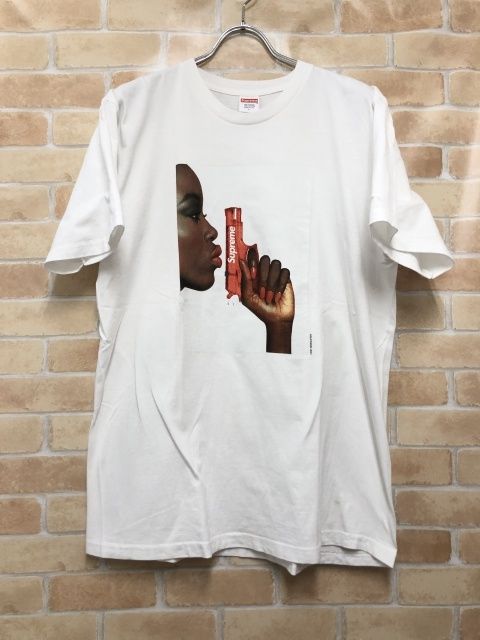 中古】 Supreme シュプリーム Water Pistol Tee ホワイト L 111454569