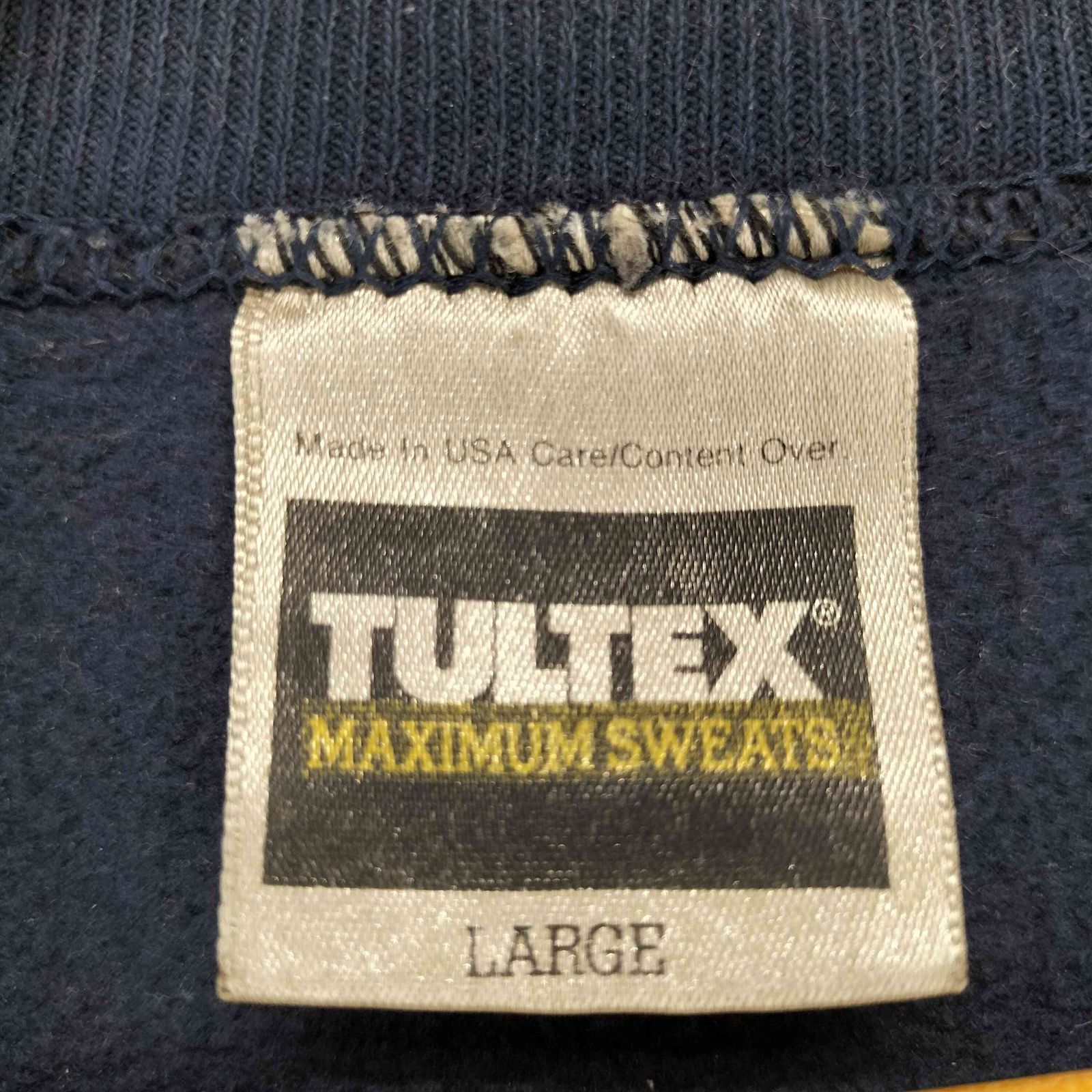 タルテックス TULTEX 90s- USA製 ラグラン クルーネックスウェット