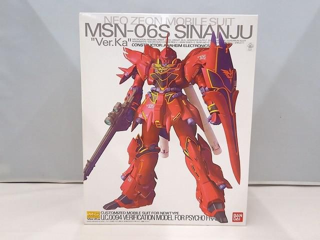 未組立 プラモデル MG 1/100 シナンジュ Ver.Ka