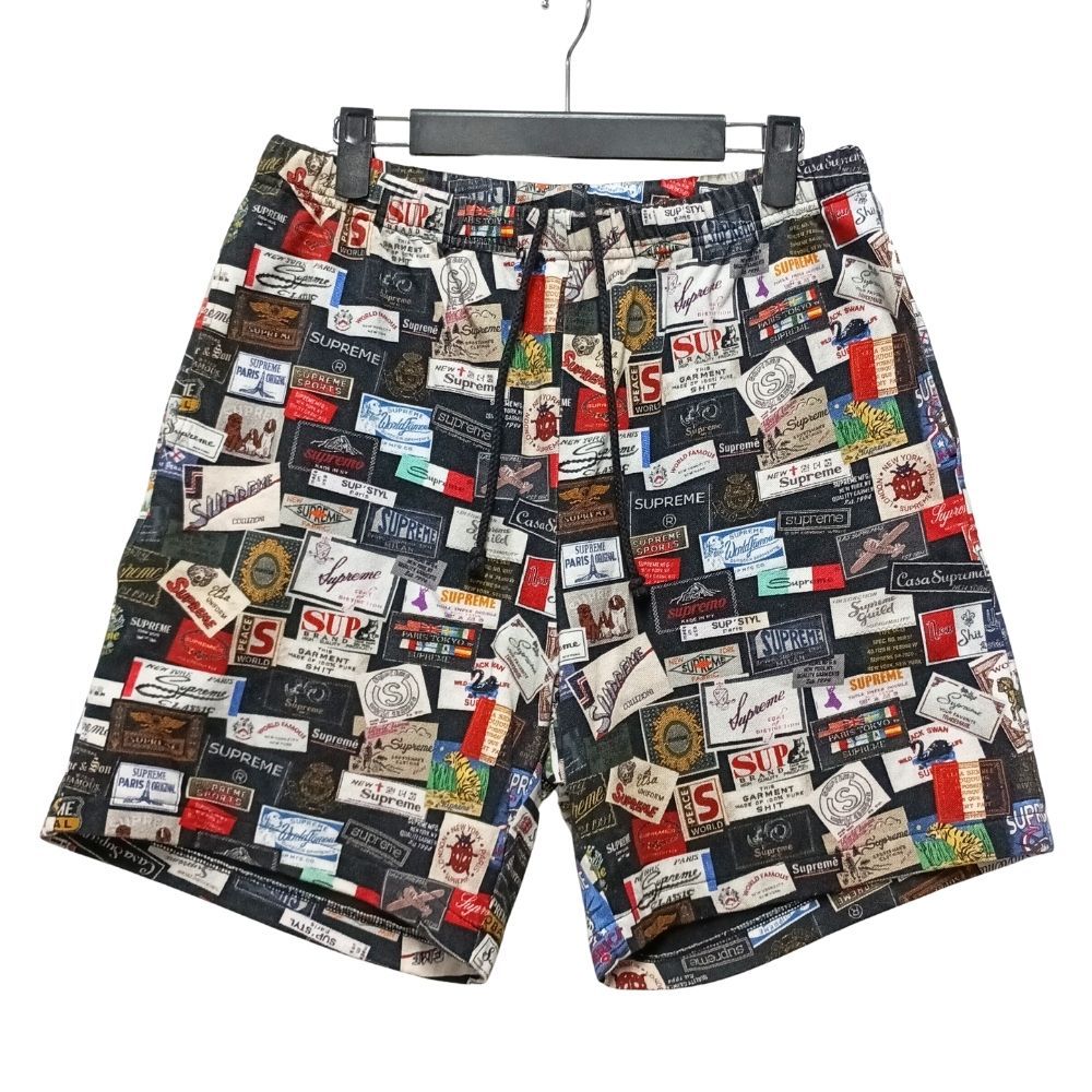 SUPREME シュプリーム Labels Pique Short 総柄 ショーツ ショート 