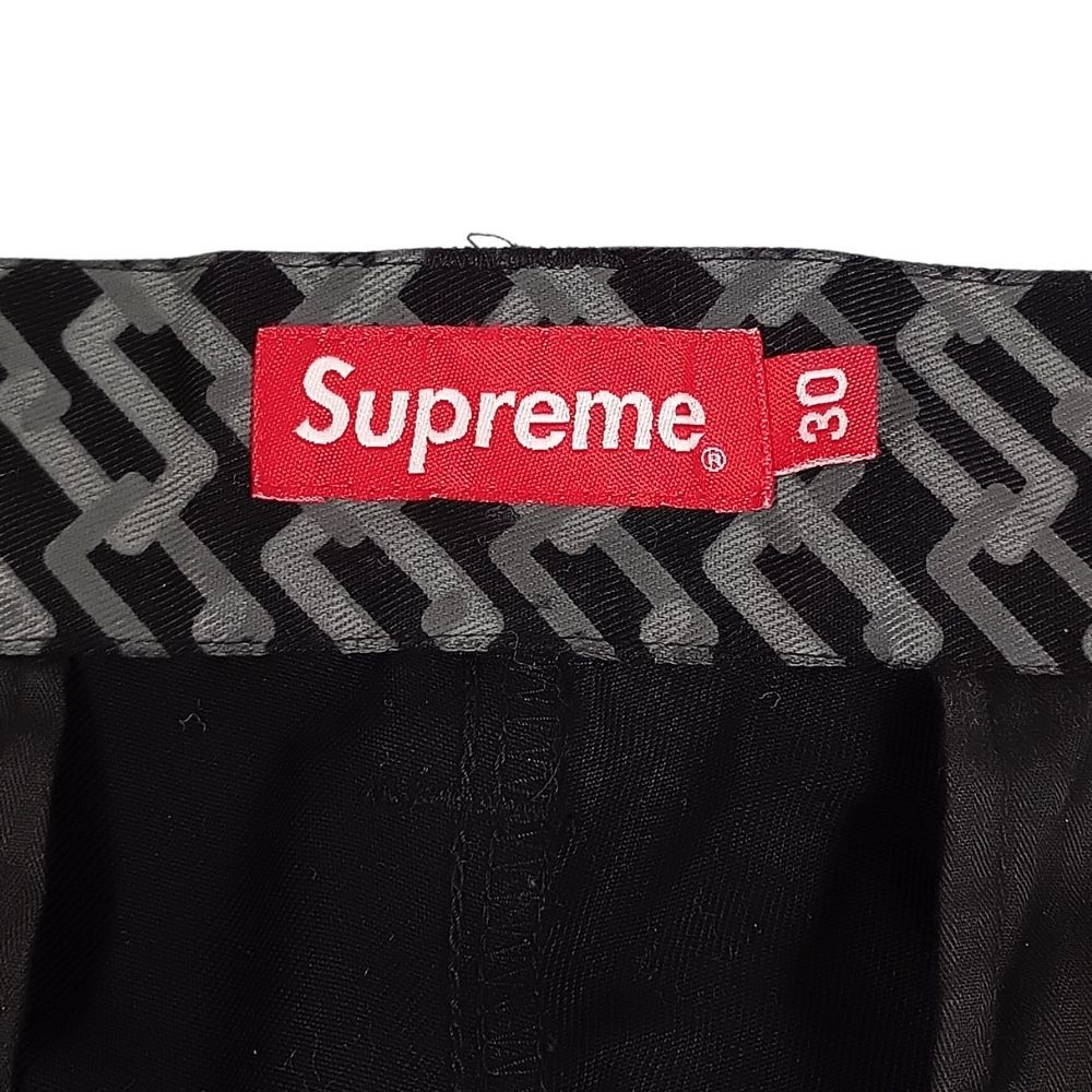 SUPREME シュプリーム Work Pant Black Monogram ワークパンツ