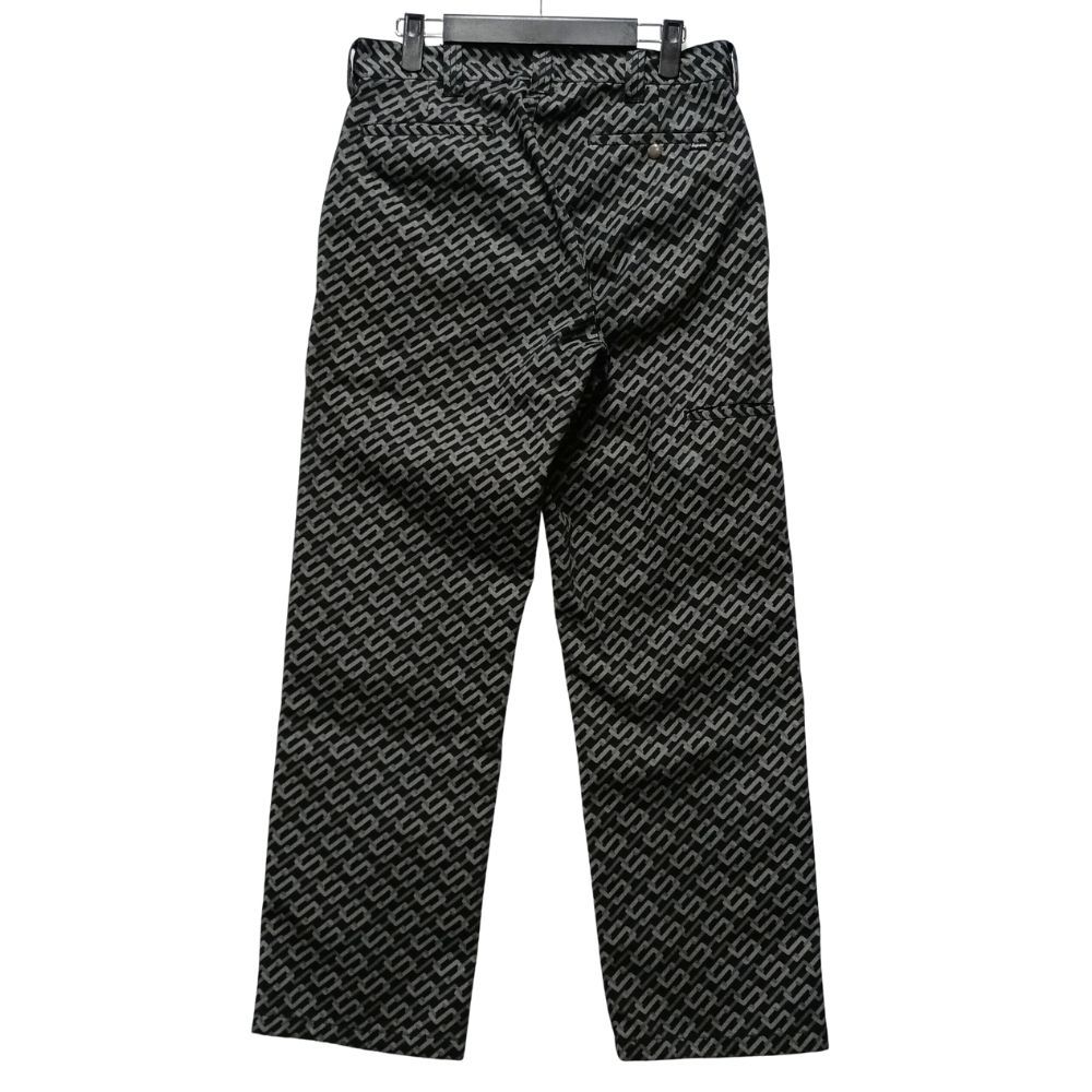 SUPREME シュプリーム Work Pant Black Monogram ワークパンツ