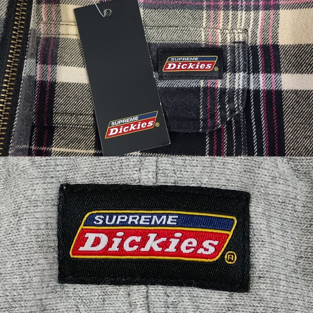 SUPREME シュプリーム × Dickies Plaid Hooded Zip Up Shirt ブルゾン