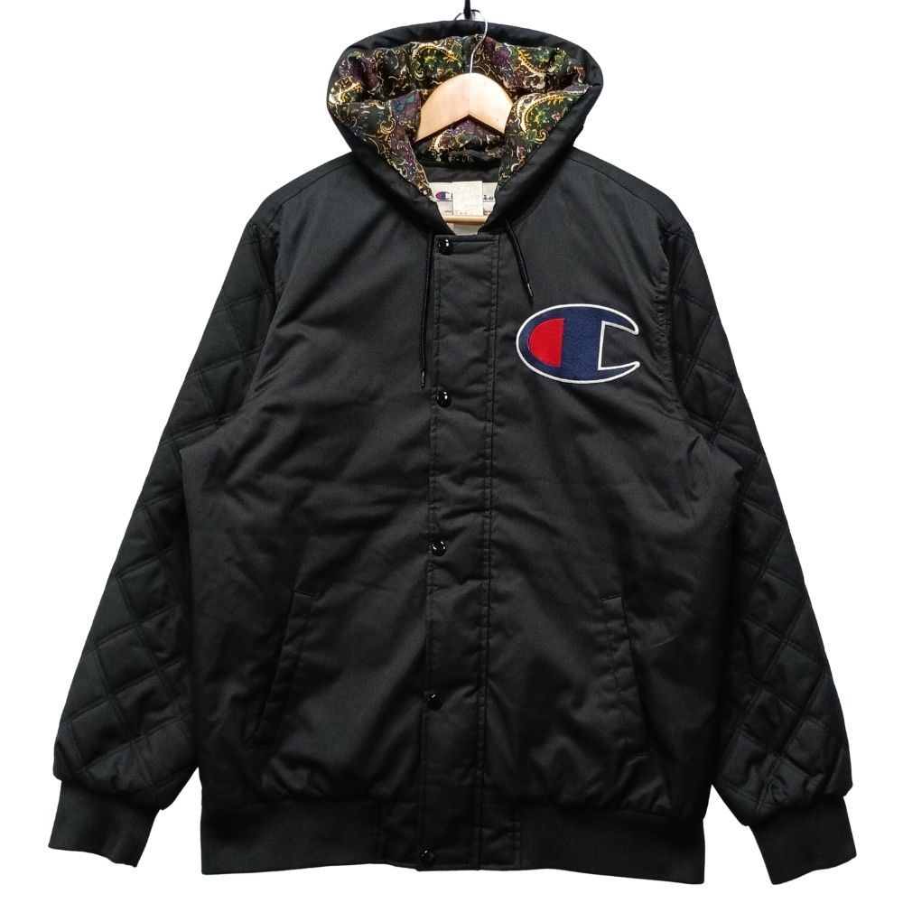 SUPREME シュプリーム × Champion 13AW Zip Up Jacket フード ブルゾン