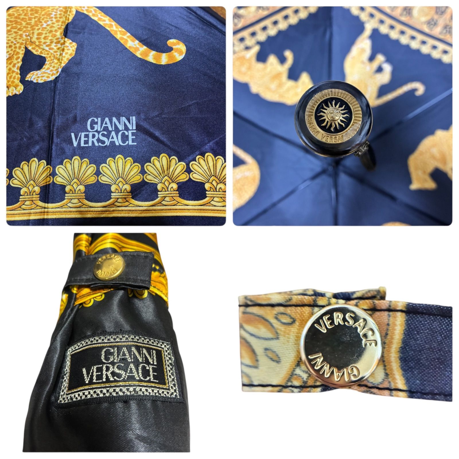 Gianni Versace ジャンニ ヴェルサーチ 折りたたみ傘 バロック