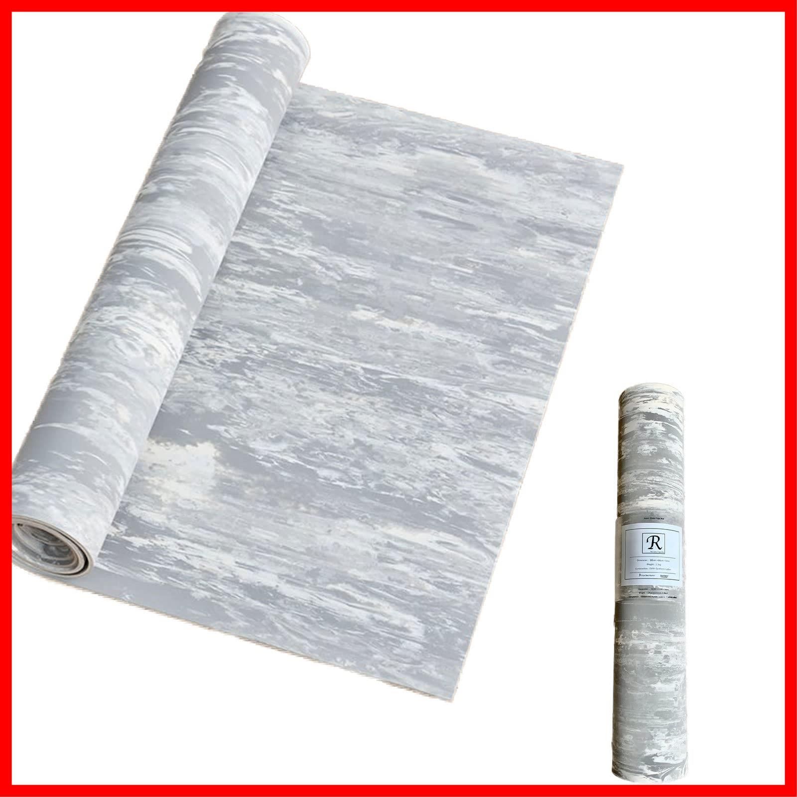 【数量限定】ライトグレー ピラティス 5mm 厚さ トレーニング mat フィットネス yoga ヨガマット エクササイズマット リカバリー