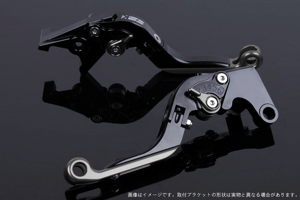 特価商品 SSK スピードラ アジャストレバーセット 可倒延長式 レバー本体カラー:ブラック アジャスターカラー:チタン エクステンションカラー:チタン YAMAHA XMAX