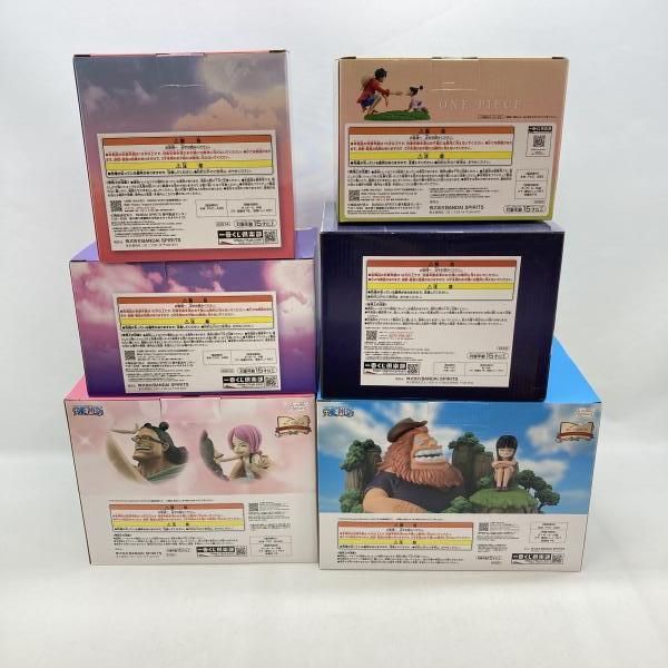 【中古】バンダイ 一番くじ Revible Momentシリーズ ワンピース 6体セット 未開封品[97][240097244662] 中古】バンダイ 一番くじ Revible Momentシリーズ ワンピース 6体