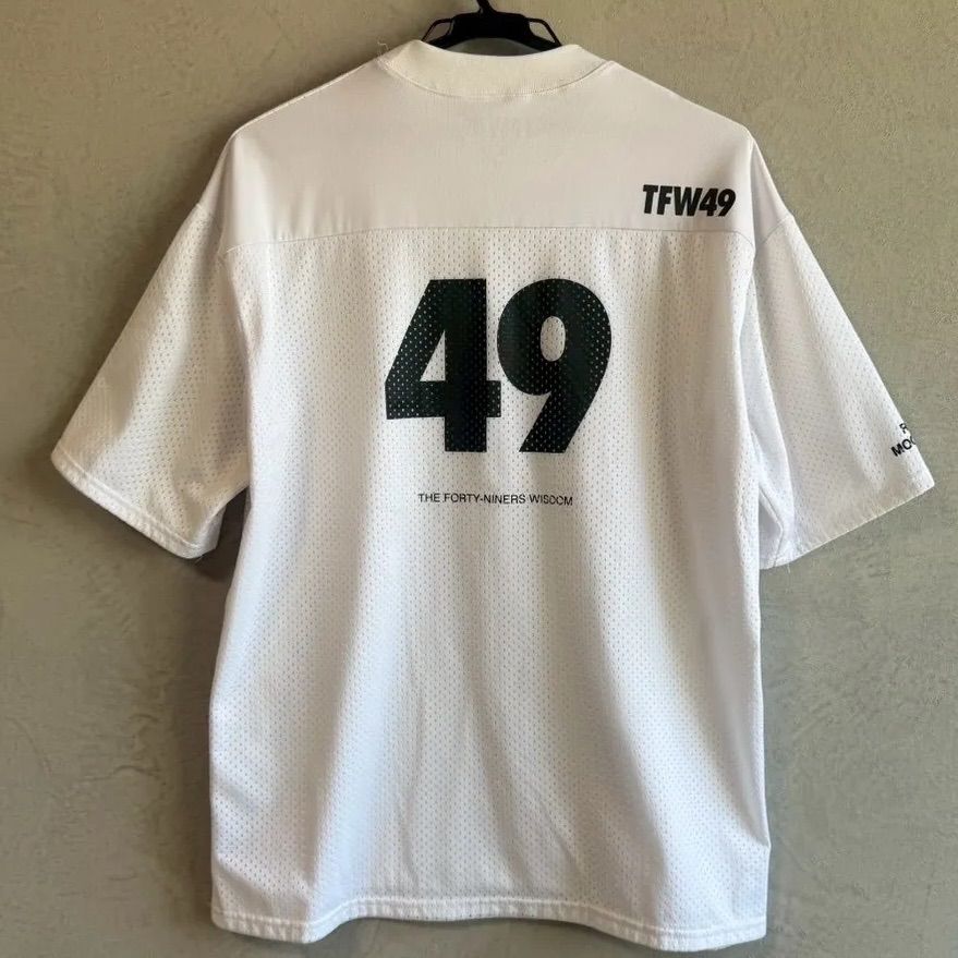 TFW49 RELAX MESH MOCKNECK ホワイト サイズM - メルカリ