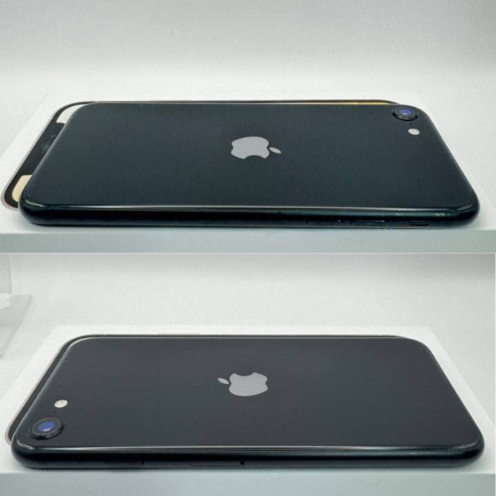 iPhone SE2 128GB ブラック SIMフリー 新品バ-メルカリ