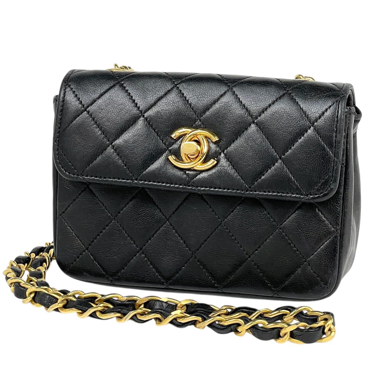 シャネル CHANEL ココマーク チェーン ショルダーバッグ ミニ 