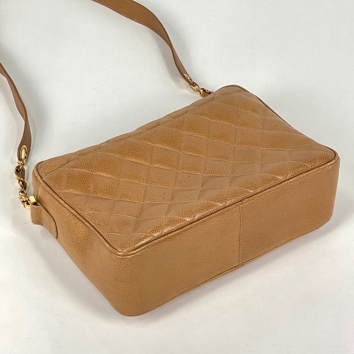 シャネル CHANEL ココマーク ショルダーバッグ マトラッセ キャビア