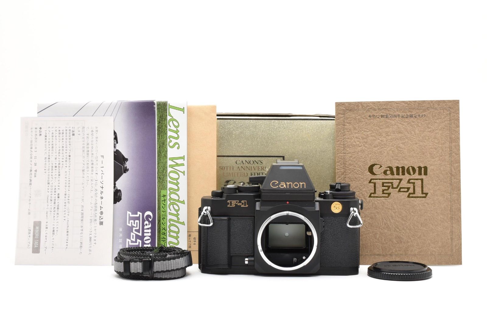 未使用品 キヤノン Canon New F-1 AE ファインダー 50th Limitedモデル