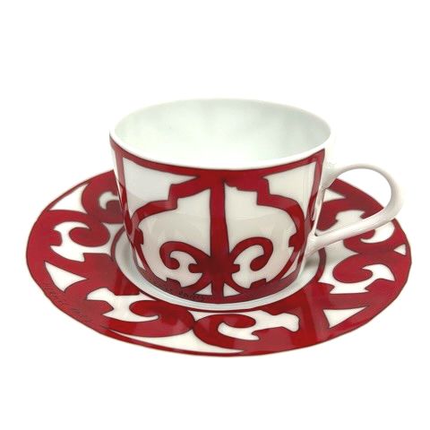 エルメス HERMES 食器 陶器 ガダルキヴィール ティーカップ＆ソーサー
