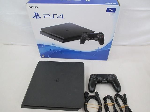 【まとめ売り 中古品】 ゲーム プレイステーション4 PS4本体 CUH-2000B ジェットブラック 動作品 箱・周辺機器付き