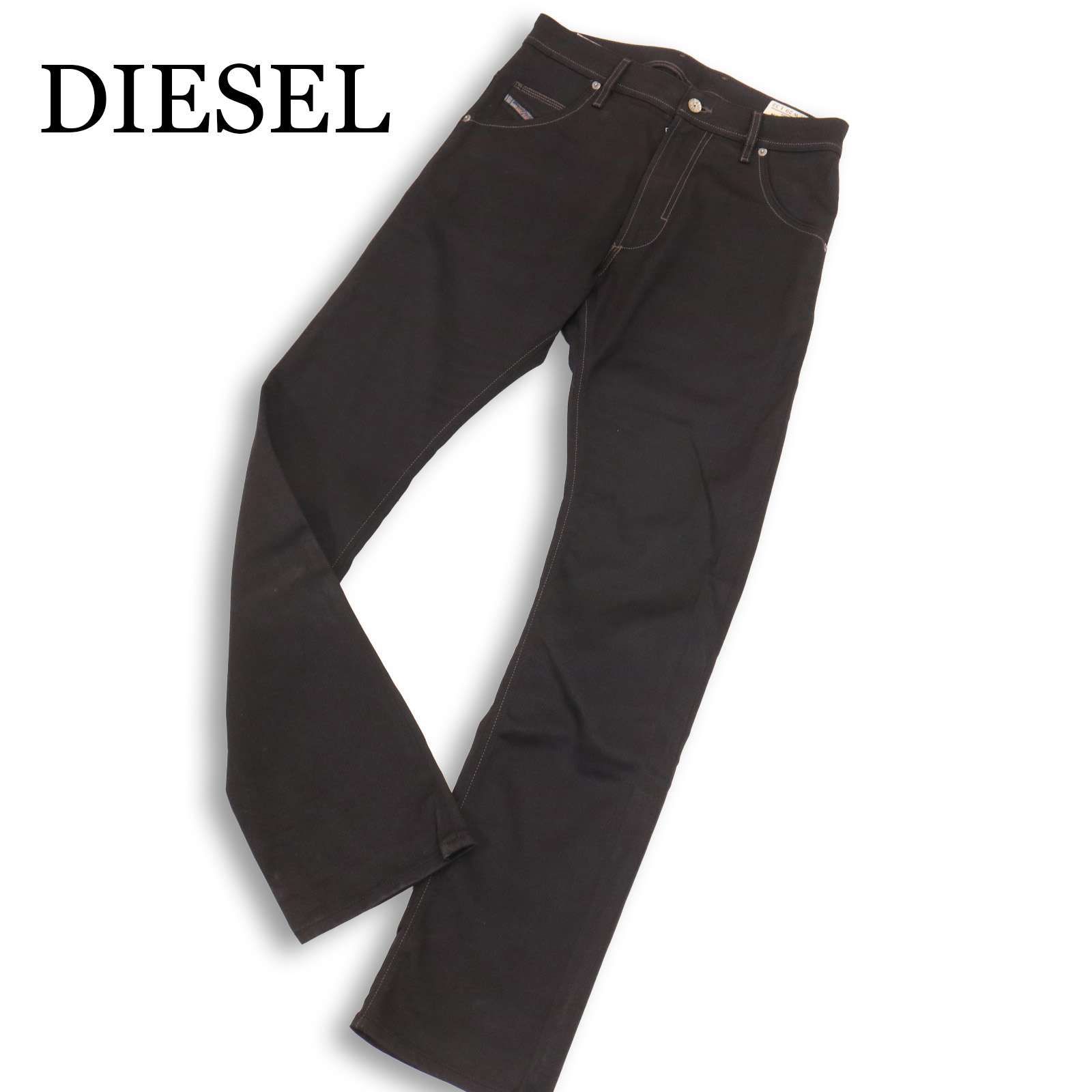 DIESEL ディーゼル 【KROOLEY 008A0】 ストレッチ レザーポケット 