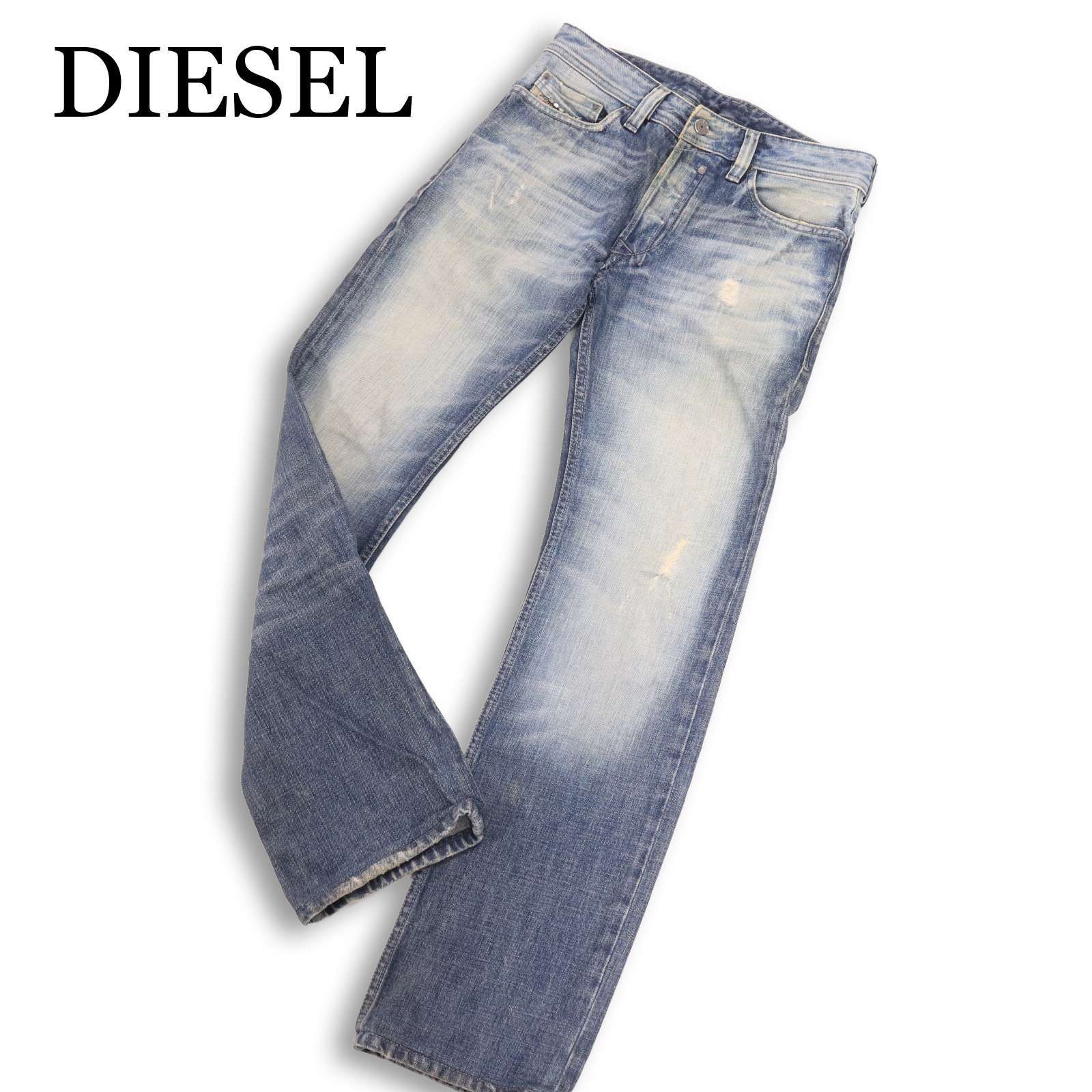 イタリア製☆ DIESEL ディーゼル 【SAFADO 008LD】 USED加工 ダメージ 