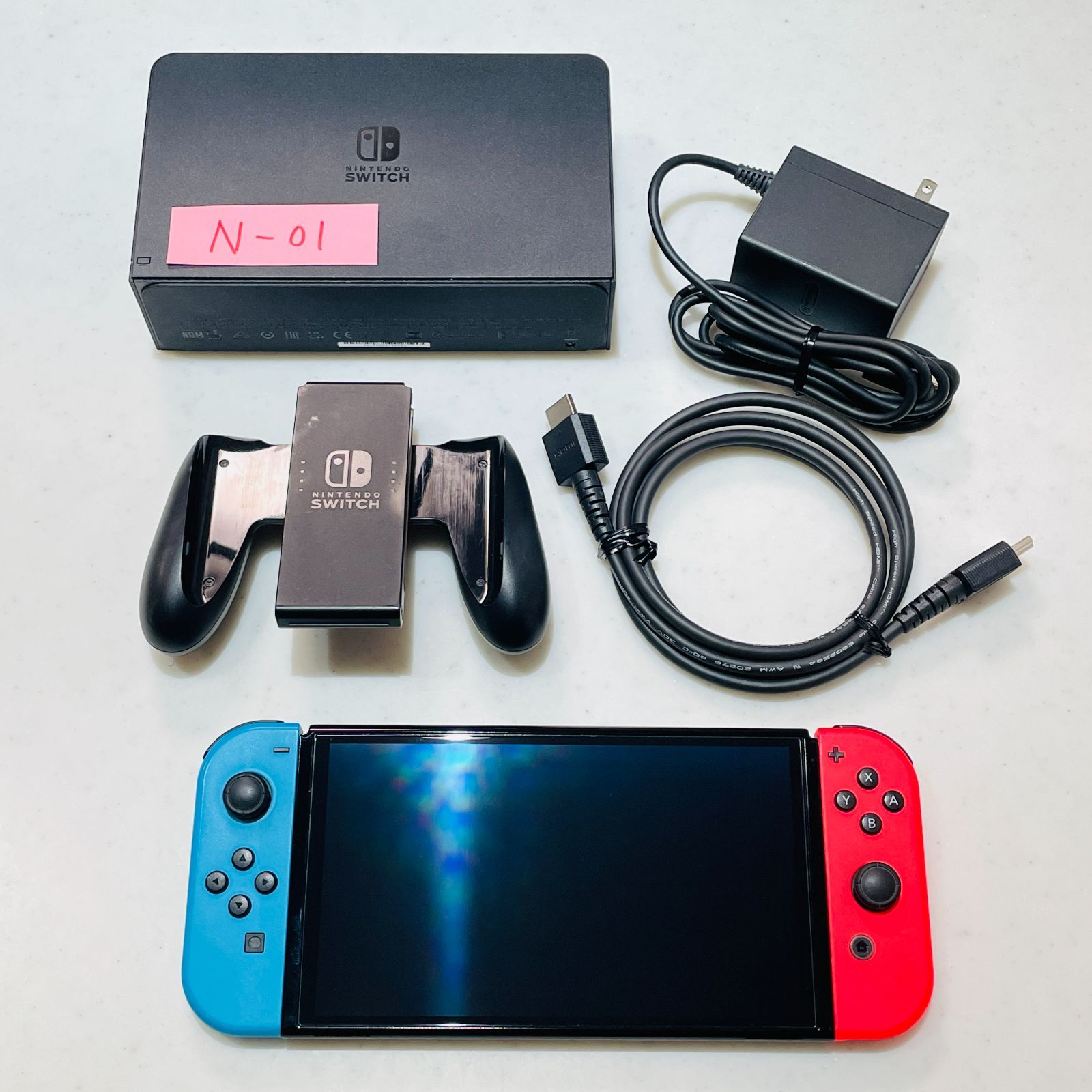 任天堂 ニンテンドースイッチ 有機ELモデル ネオン 2022年製 美品 動作