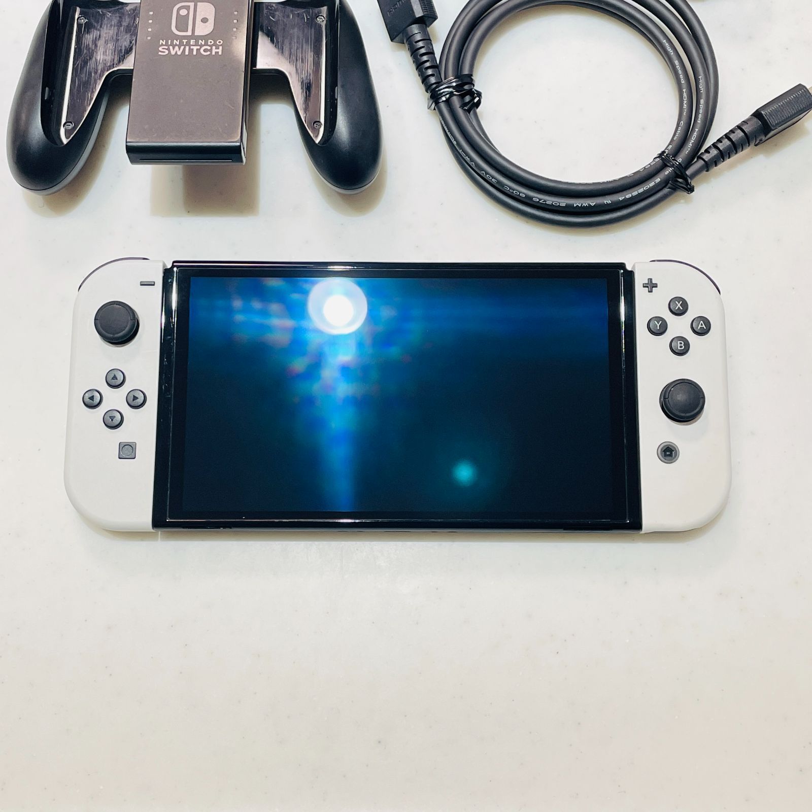 動作確認済み 美品 Nintendo Switch 有機ELモデル ホワイト 2021年製
