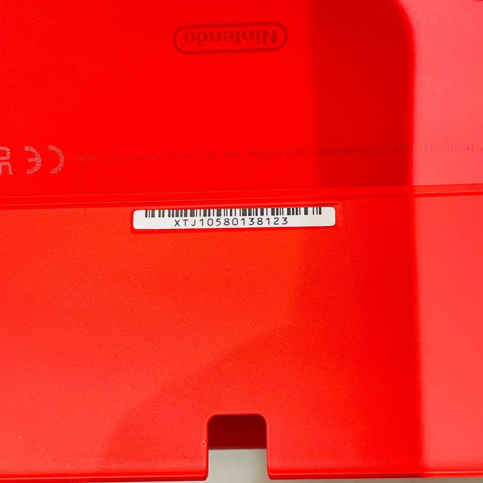 初期化済み 美品 2023年製 任天堂Switch 有機ELモデル マリオレッド