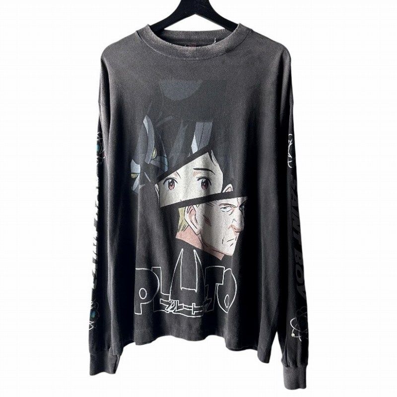 セントマイケル SAINTMICHAEL 24AW PT_LS TEE PLUTO Tシャツ USED加工
