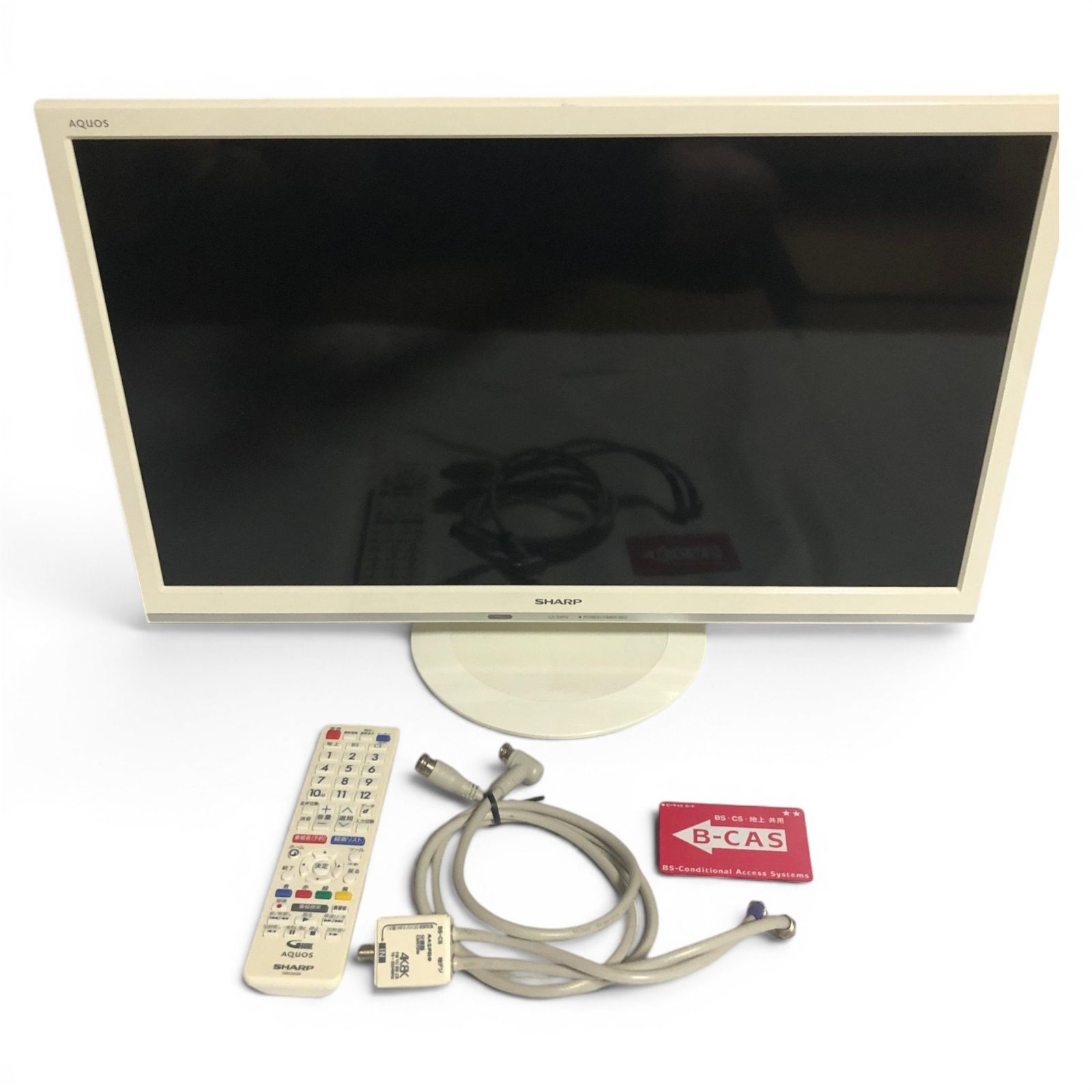 □ シャープ SHARP AQUOS 液晶テレビ LC-24P5-W ホワイト 24型 2000