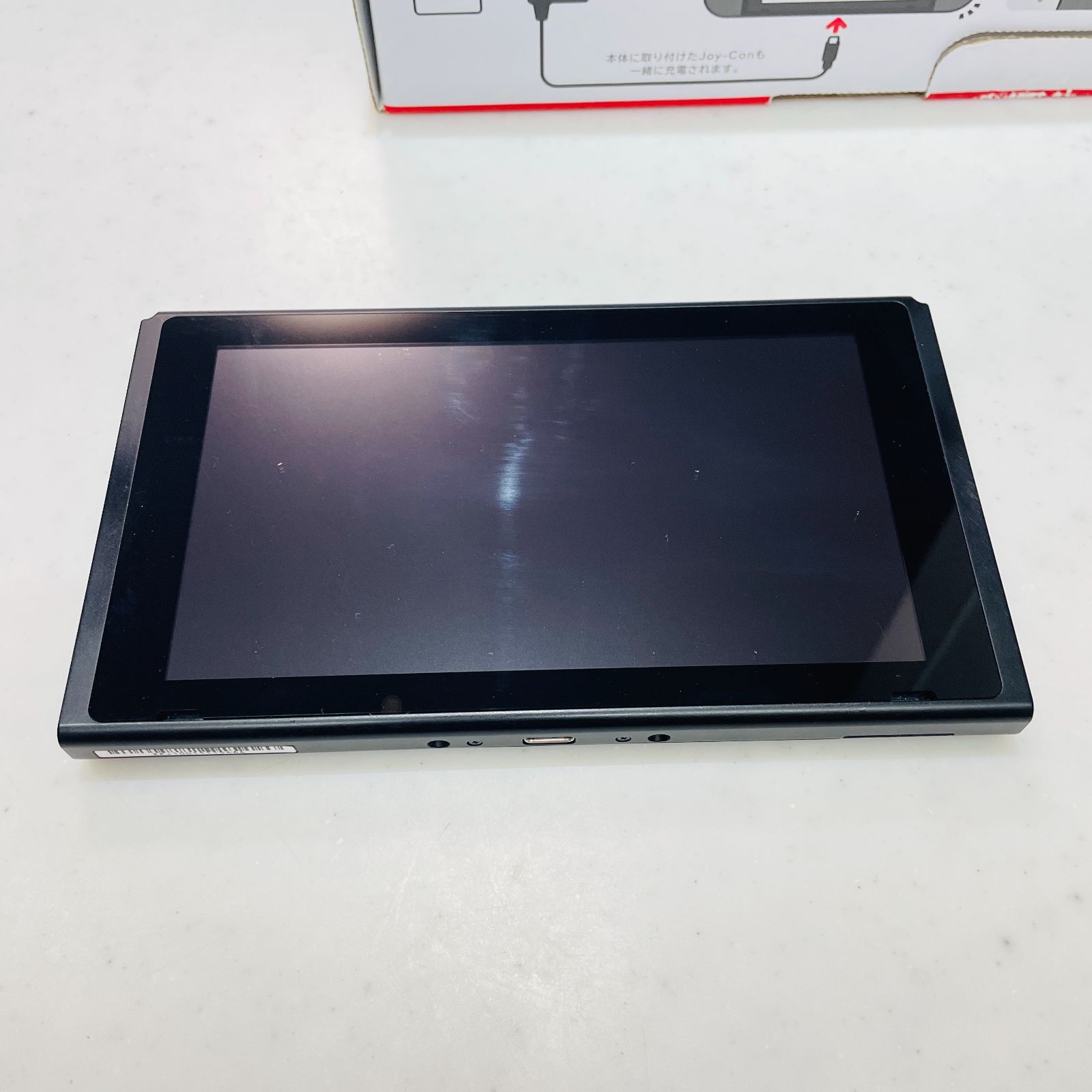 Nintendo Switch 本体 グレー バッテリー強化版 2019年製 新型 動作