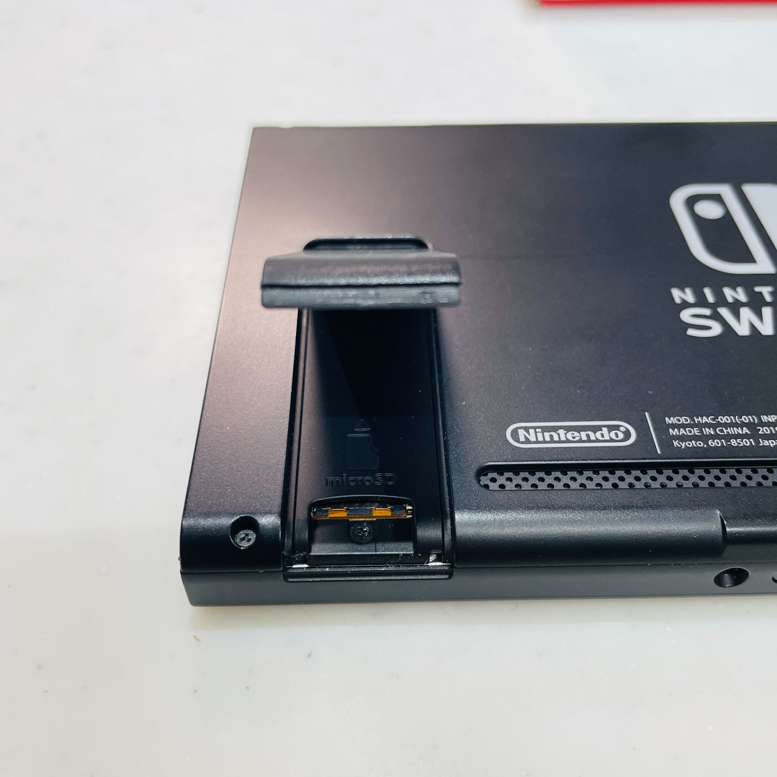 Nintendo Switch 本体 グレー バッテリー強化版 2019年製 新型 動作
