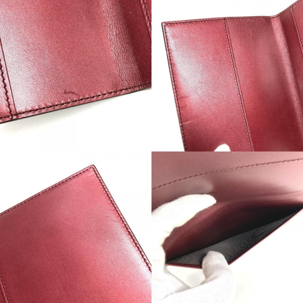 GUCCI 赤 レザー ノートカバー GGパターン GUCCI グッチ ノートカバー GG ロゴ 271476 レザー パープル - メルカリ