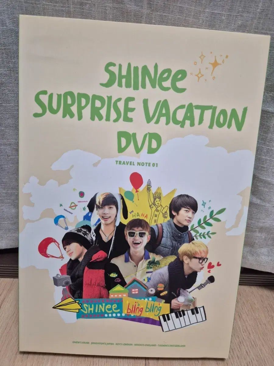 SHINee - SHINee Surprise Vacation (DVD) (6-Disc) (韓国版) SHINee