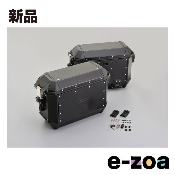 DAYTONA デイトナ サイドケース 各36L ブラック アルミ製 左右セット TREKKER ALASKA ALA36B PACK2 D19701 (2512773) 50,970円