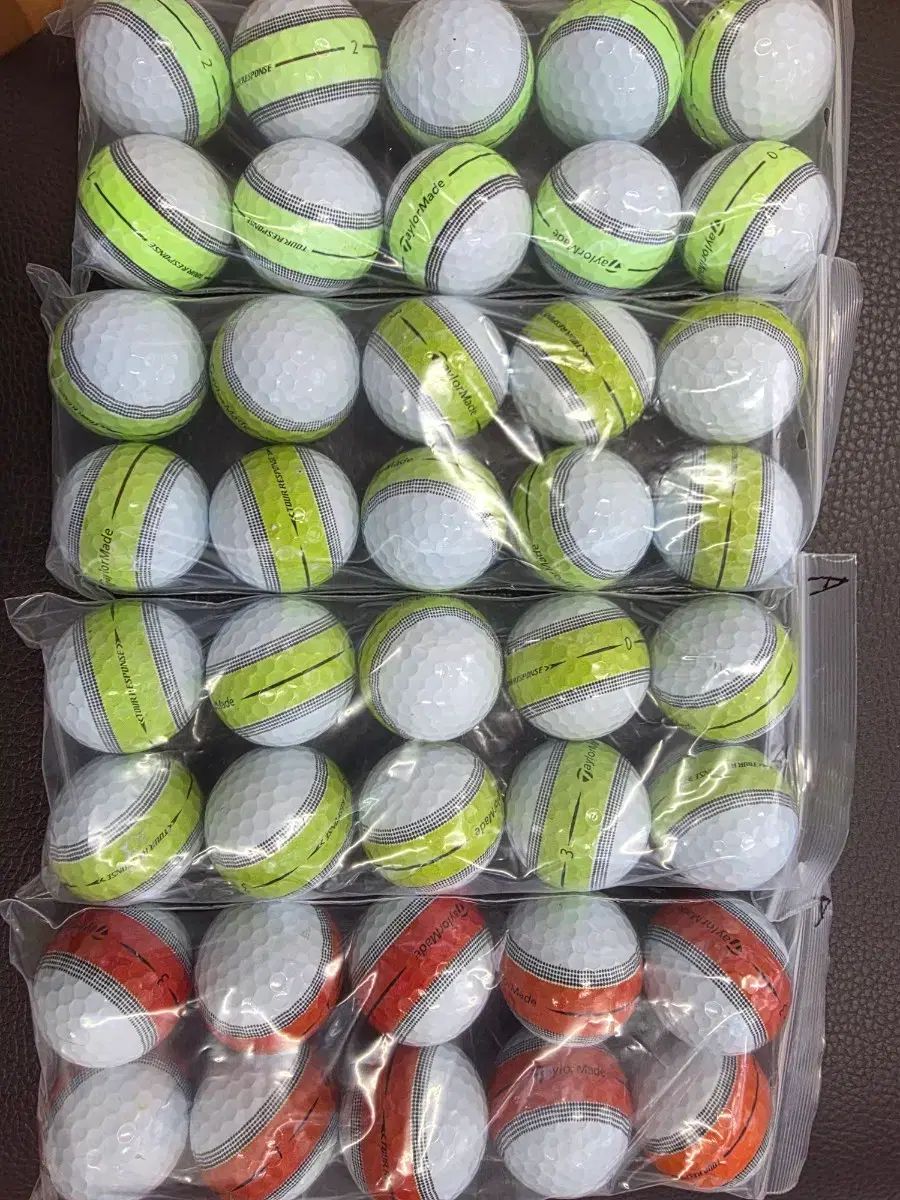 (A級/40球/送料込み)TaylorMade Golf ツアーレスポンス ロストボール