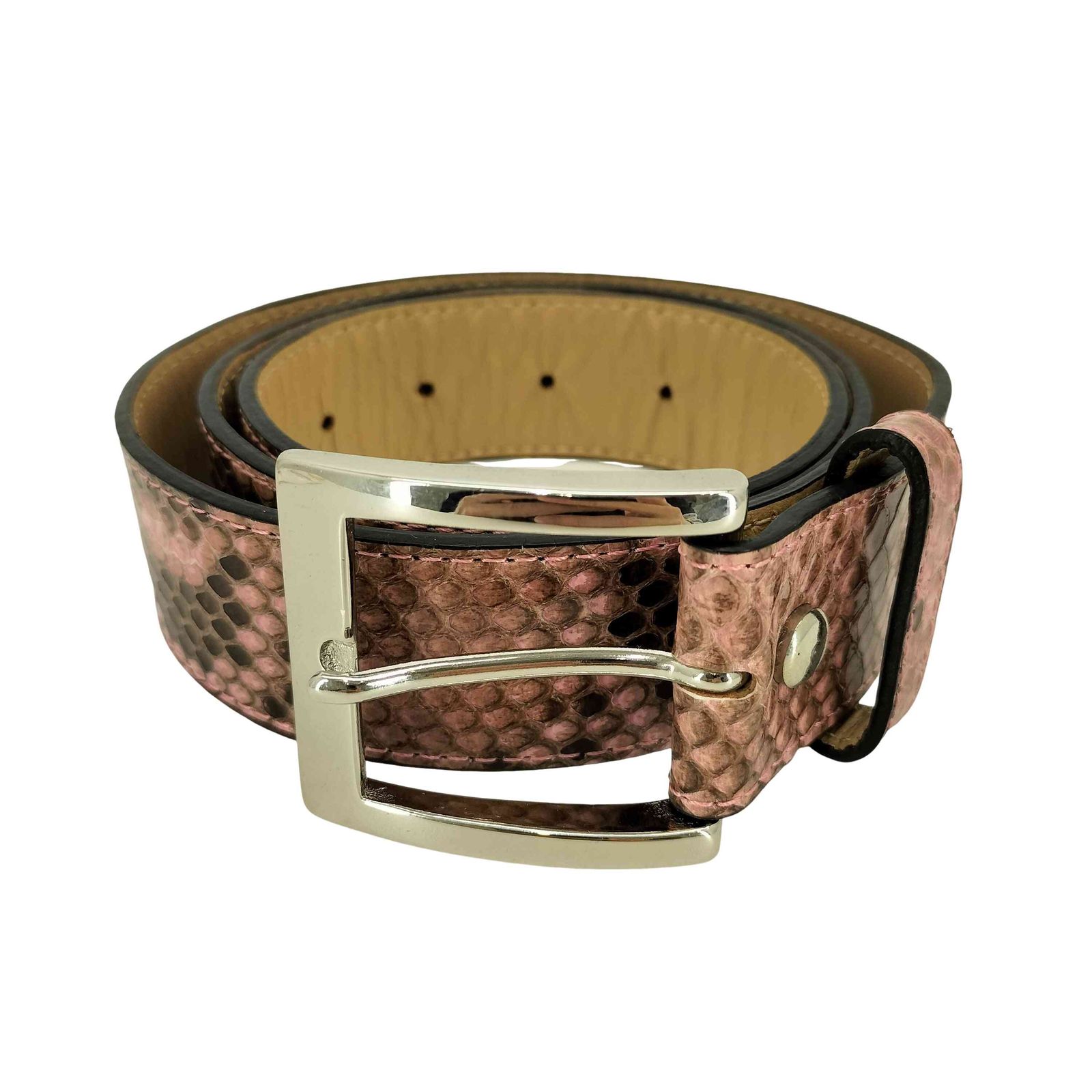 ワコマリア WACKO MARIA PYTHON LEATHER BELT パイソン レザー ベルト