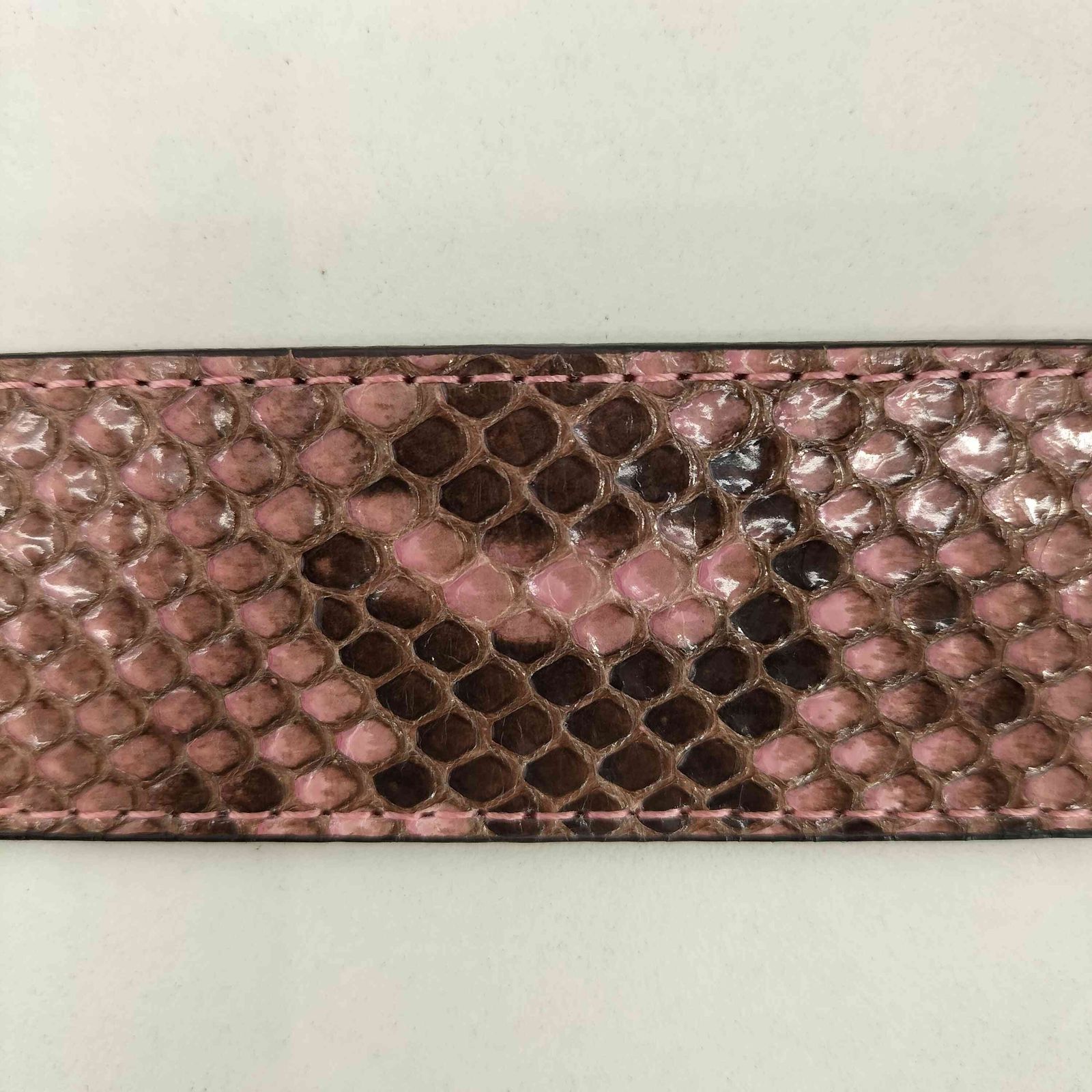ワコマリア WACKO MARIA PYTHON LEATHER BELT パイソン レザー ベルト