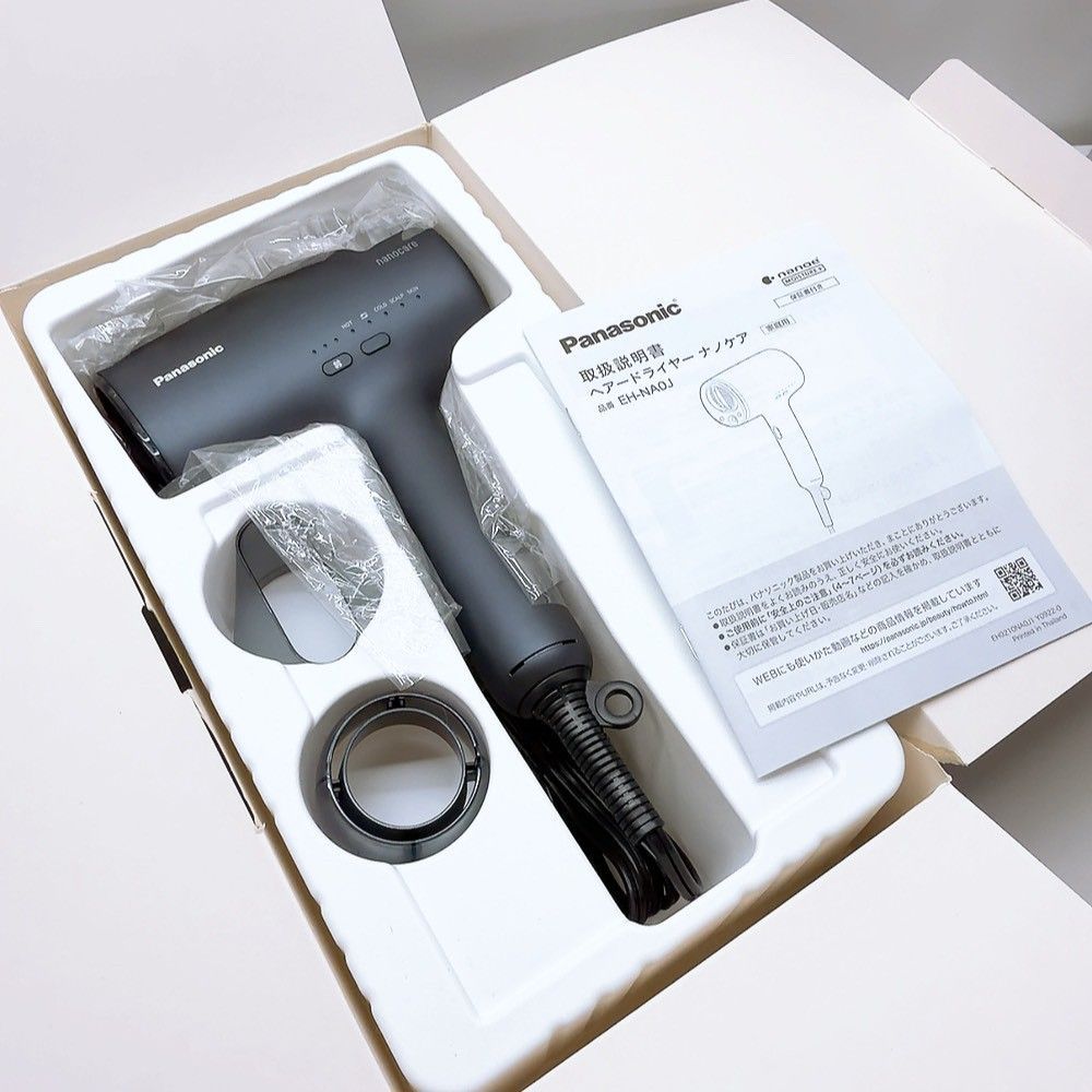 《ほぼ未使用＊付属品完備》 Panasonic ナノケア ドライヤー EH-NA0J eh-na0j nano care パナソニック ,2606N038