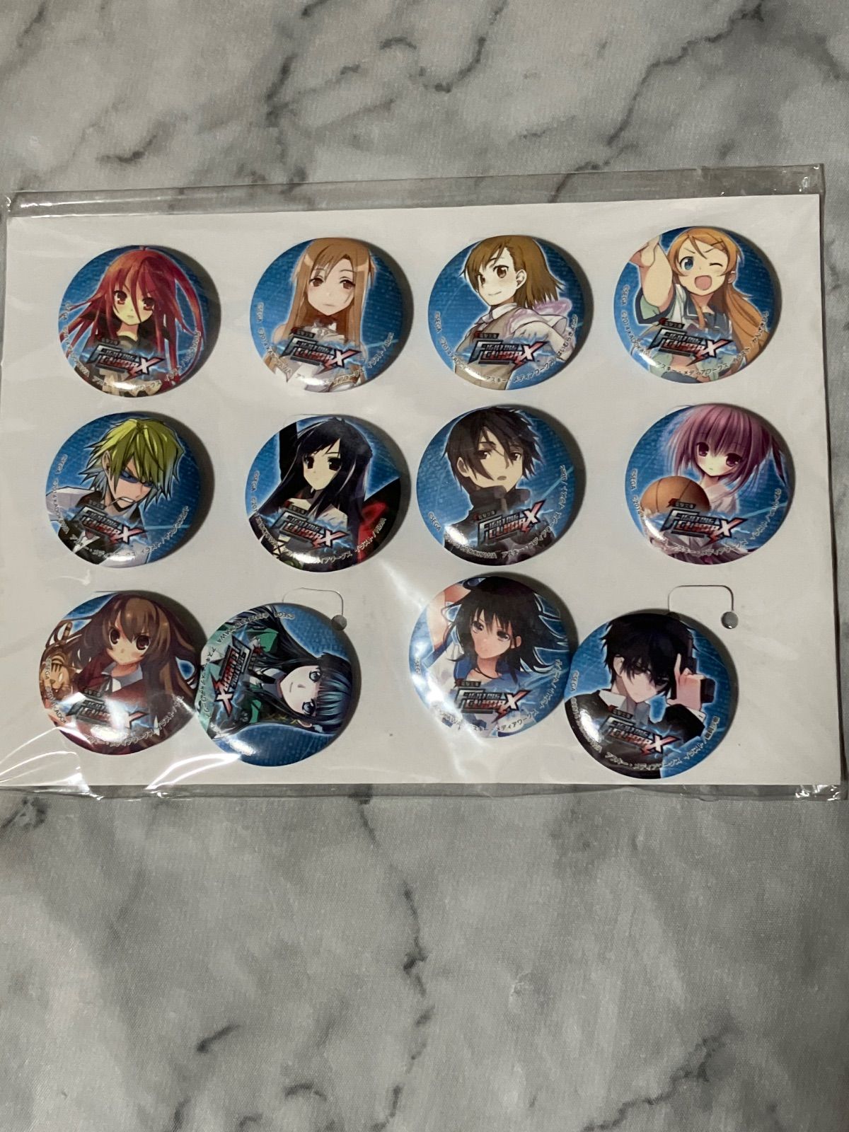 電撃文庫　Fighting ClimaX 缶バッジセット